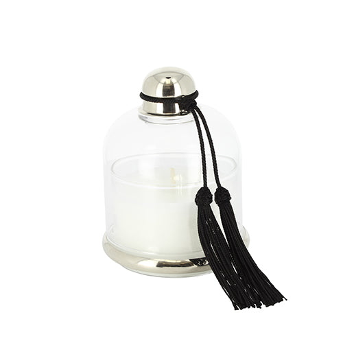 Cloche Jar Candle - Oud Scent - Black